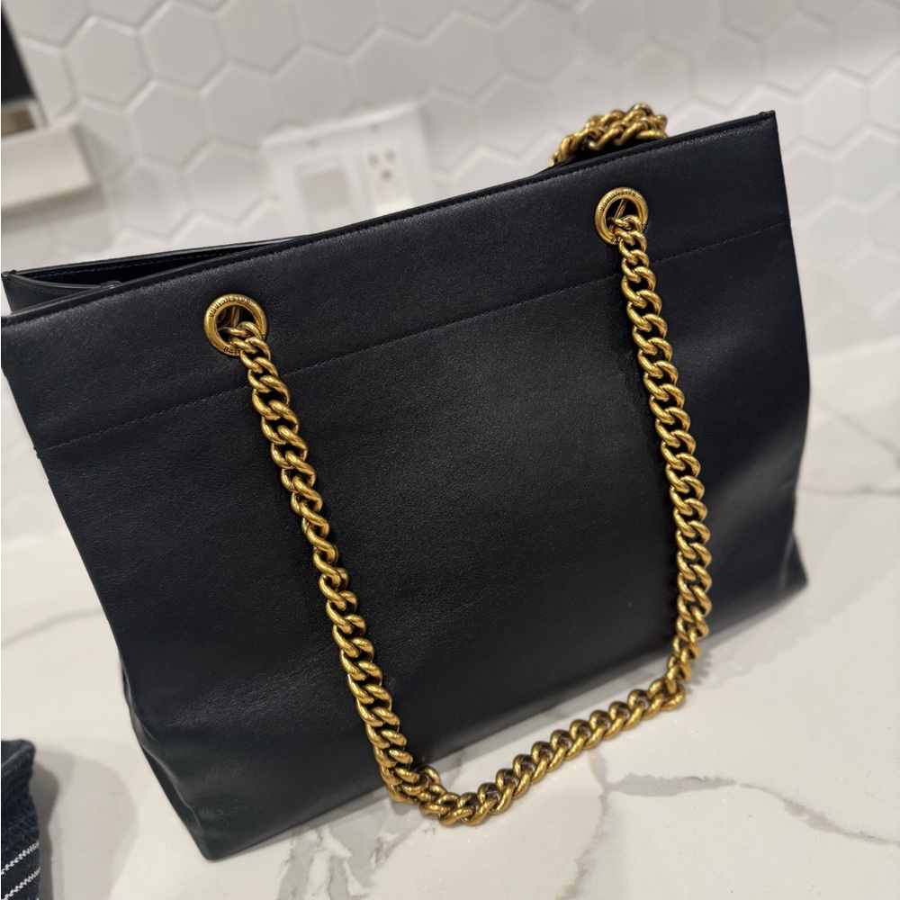 Balenciaga black & gold Duty free medium tote bag - Picture 3 of 11